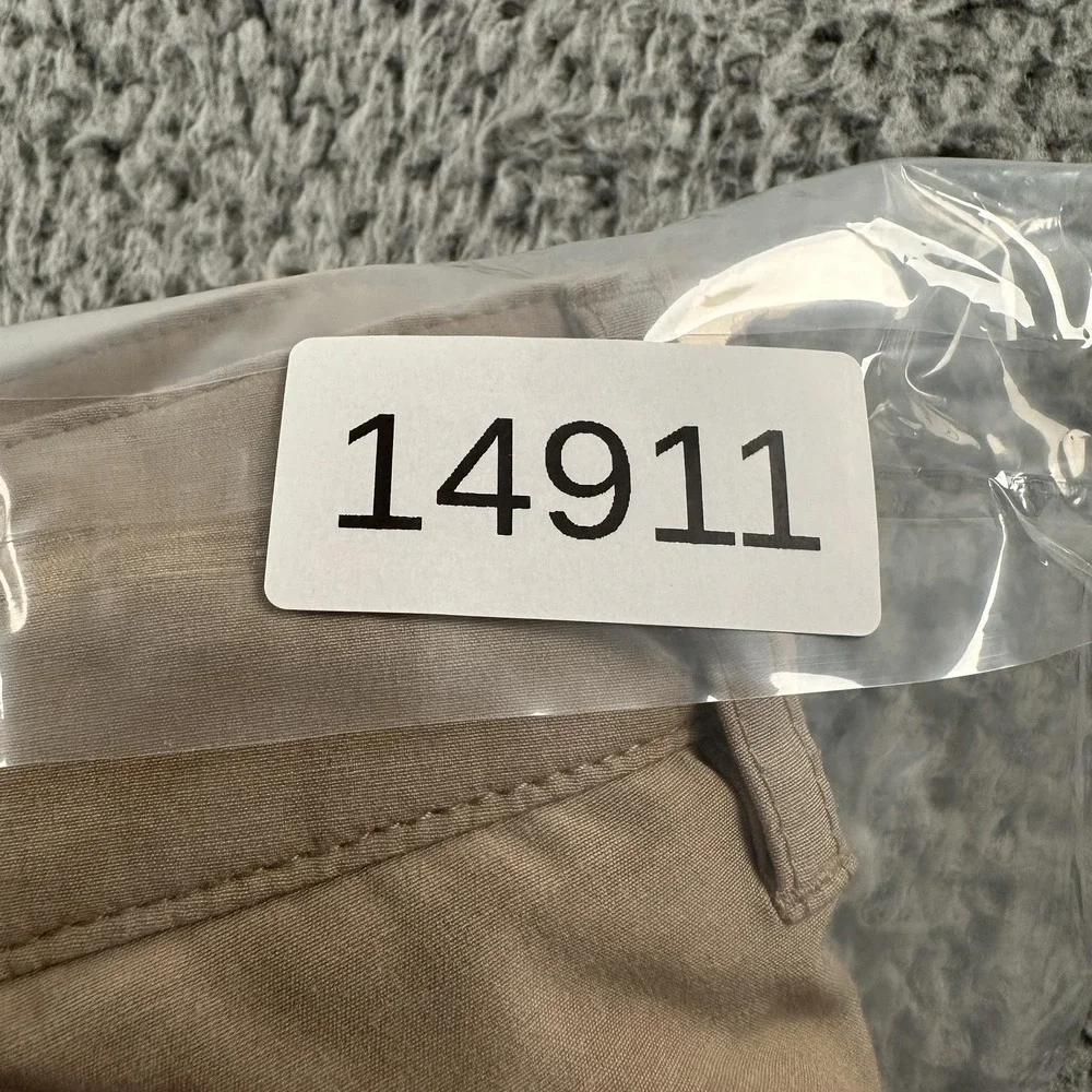 Faherty All Day Chino Shorts Mens 36 Beige Performance Stretch Travel Casual
